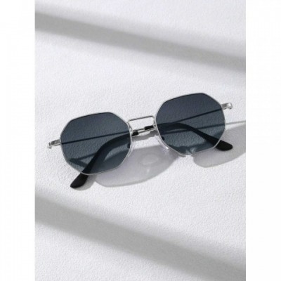 Unisex Routine Fashion Metal Frame Sunglasses X240920