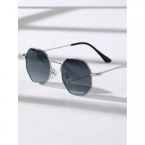 Unisex Routine Fashion Metal Frame Sunglasses X240920