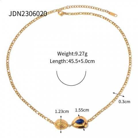 Youthway Women's Waterproof High-Quality Stainless Steel Pendant Necklace