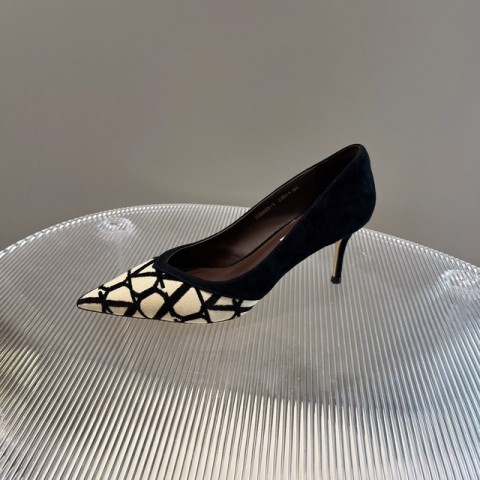 Women's Designer Pointy Toe Elegant High Heels Pumps 2024 Party Shoes dh911125171