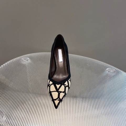 Women's Designer Pointy Toe Elegant High Heels Pumps 2024 Party Shoes dh911125171