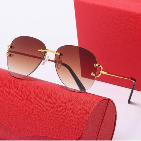Designer Men's Anti-UV Rectangle Sunglasses for Outdoor Wear