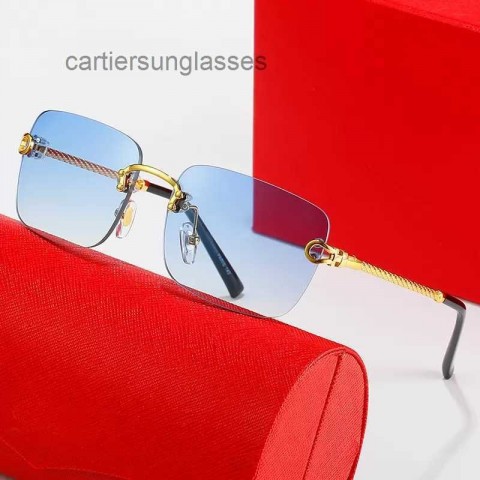 Designer Men's Anti-UV Rectangle Sunglasses for Outdoor Wear