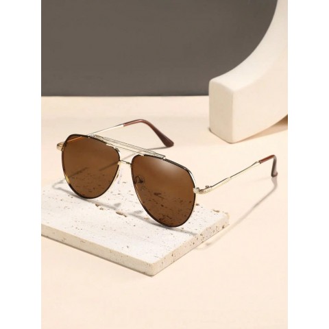 Trendy Metal Frame Sunglasses for Men and Women