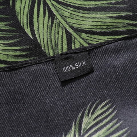 POBING 2024 Women's Luxury Silk Square Scarf 130cm*130cm Tree Print