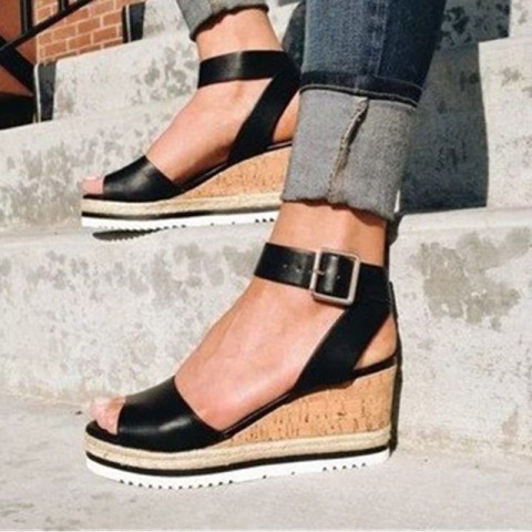 For Women Plus Size Summer Wedge Sandals 2024 af0b