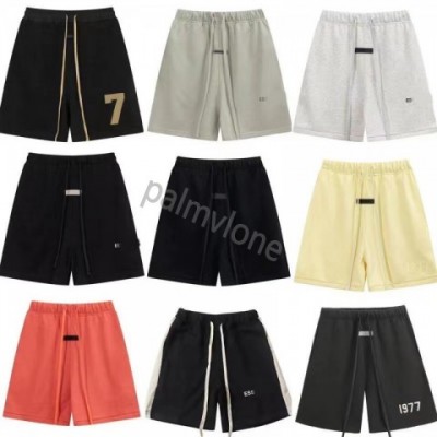 Fears of God 23ss Unisex Summer Shorts - Casual Designer Men's Cotton Jogging Pants