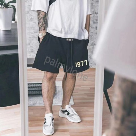 Fears of God 23ss Unisex Summer Shorts - Casual Designer Men's Cotton Jogging Pants