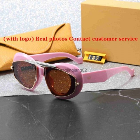 Loewesunglasses Luxury Cat Eye Sunglasses for Women Men with UV400 Protection