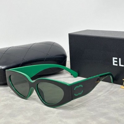 Luxury Cat Eye Designer Sunglasses with UV400 Protection for Men and Women