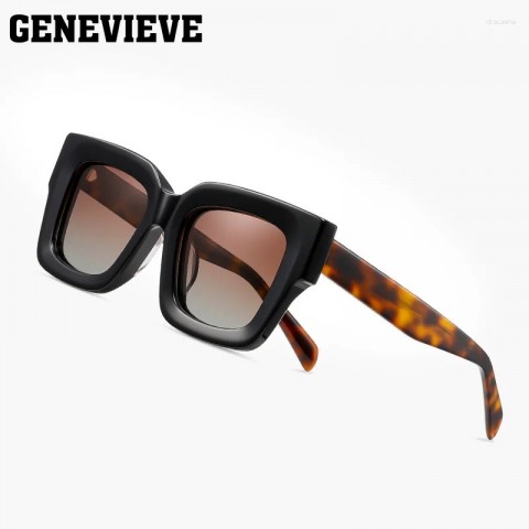 GENEVIEVE Men's UV380 Polarized Prescription Sunglasses - Simple, Personalized Design
