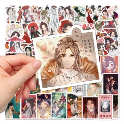 Wholesale Anime Stickers for Cosplay - Mo Dao Zu Shi Heaven Official's Blessing Wei Wuxian Lan Wangji