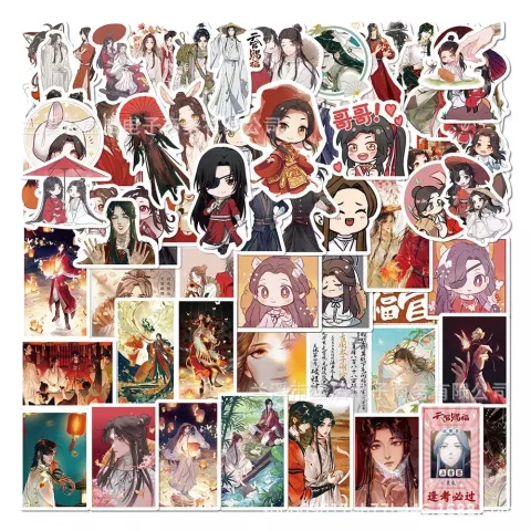 Wholesale Anime Stickers for Cosplay - Mo Dao Zu Shi Heaven Official's Blessing Wei Wuxian Lan Wangji