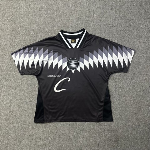 Cortezshirt Men's Digital Pattern Letter Logo T-Shirt