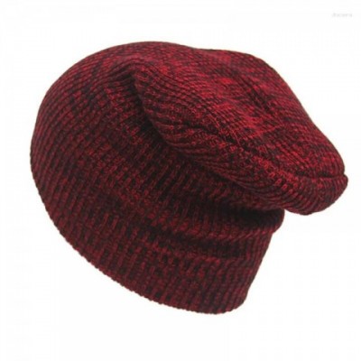 Unisex Warm Knitted Berets for Men Women, 4 Colors, Hip Hop Fashion