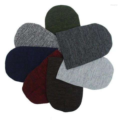 Unisex Warm Knitted Berets for Men Women, 4 Colors, Hip Hop Fashion