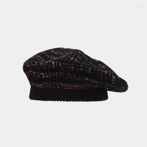 Beret Caps 2025 Fall Winter Acrylic Women Hat