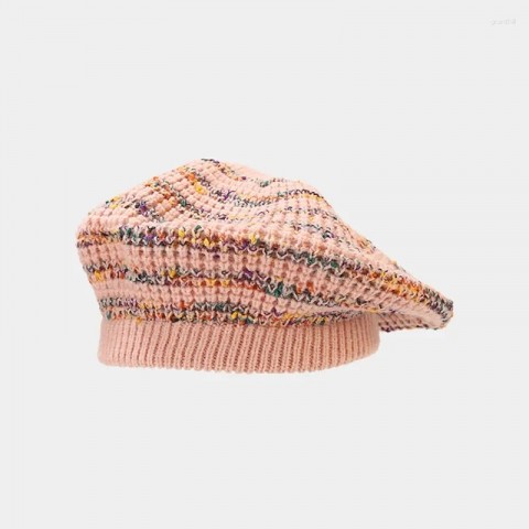 Beret Caps 2025 Fall Winter Acrylic Women Hat