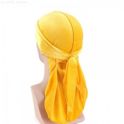 Unisex Velvet Breathable Bandana Hat & Durag - Multifunctional Headwrap for Men & Women