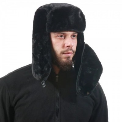 Russian Trapper Hat with Windproof Face Mask for Men