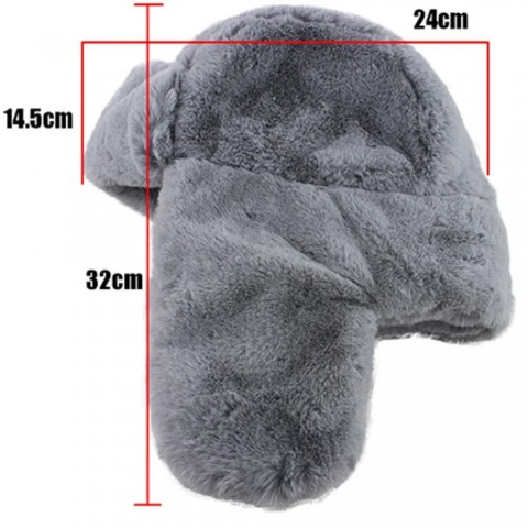 Russian Trapper Hat with Windproof Face Mask for Men