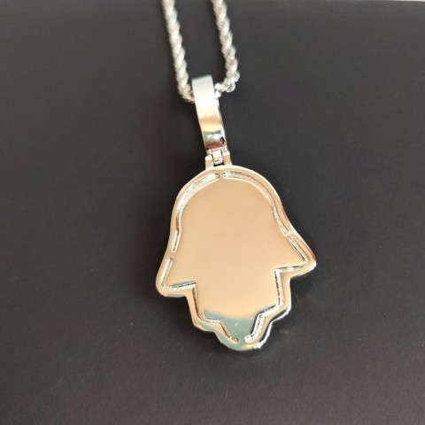 Elegant 5A Zircon Gold Plated Hip Hop Vintage Pendant Necklace Unisex Gift