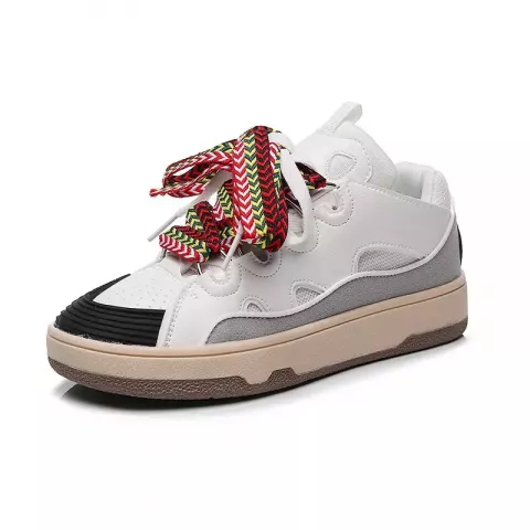 Luxury Leather Parisian Sneakers for Men and Women