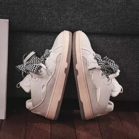 Luxury Leather Parisian Sneakers for Men and Women