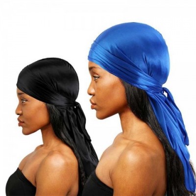 Luxury Silky Bandanas & Durag Set for Men - Multifunctional Satin Headwear Accessories