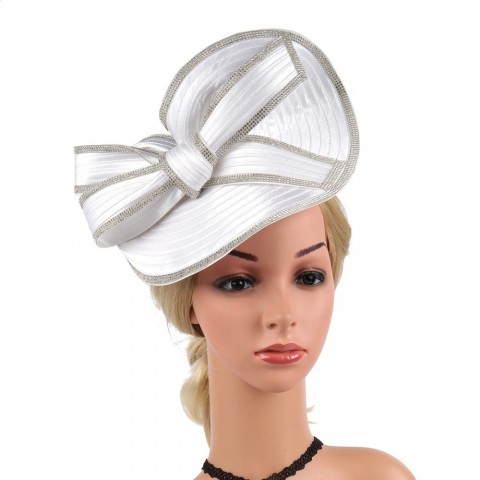 Wpmen Men's Stylish Fedora Hat with Stingy Brim for Weddings and Beach Wear