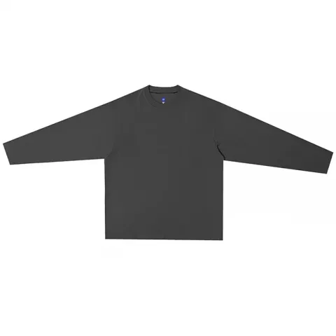 High-Quality Cotton Blend Men's Loose Long Sleeve T-Shirt