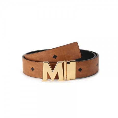 Designer Belts for Men and Women with Big Buckle and Box - Fashionable Leather-like Material