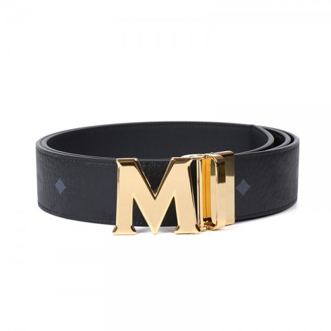 Designer Belts for Men and Women with Big Buckle and Box - Fashionable Leather-like Material