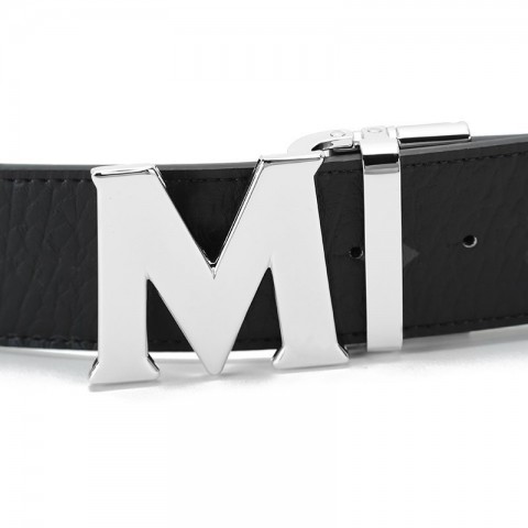 Designer Belts for Men and Women with Big Buckle and Box - Fashionable Leather-like Material