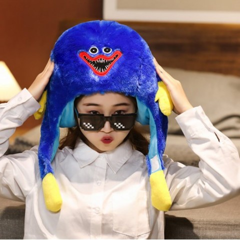 Cute Japanese Korean Girls Flat Polyester Headgear Hat for Birthday Parties