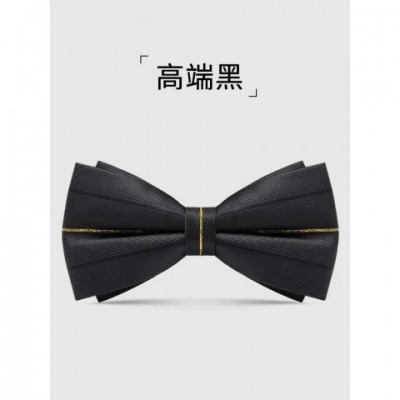 Elegant Men's Bamboo Fiber Lavender Bow Tie for Business Events