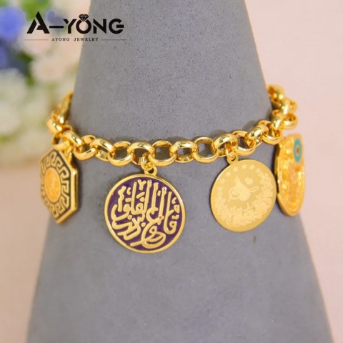 Arabian Gold Plated Jewelry Set for Women