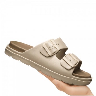 Comfortable Men's Outdoor Indoor Slippers - Thick Sole Beach Flip-Flops