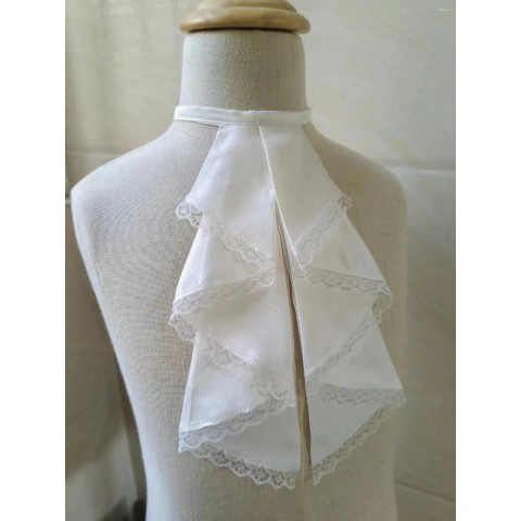 Lavender Printed Bow Ties for Women - Detachable Fashion Collar