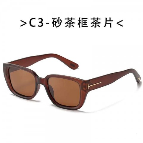 Cyg Classic Small Square Polarized Sunglasses for Men & Women UV400 Protection