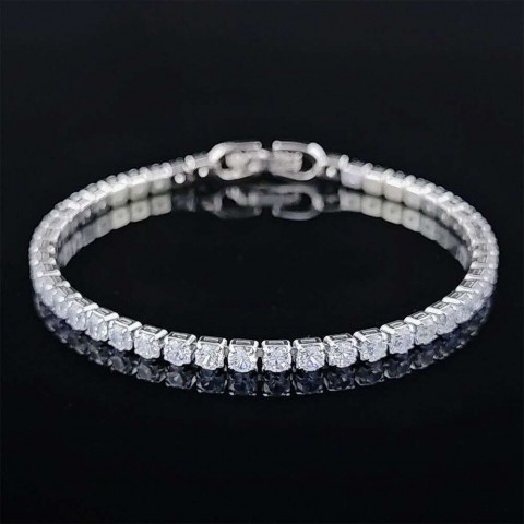 2025 Ins Qixi 4mm Gold Agate All Stars Bracelet for Men