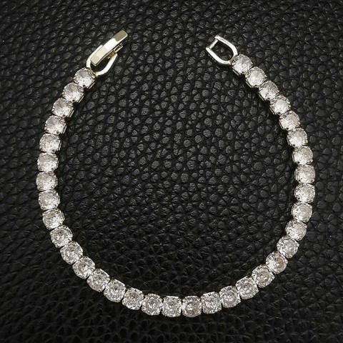 2025 Ins Qixi 4mm Gold Agate All Stars Bracelet for Men