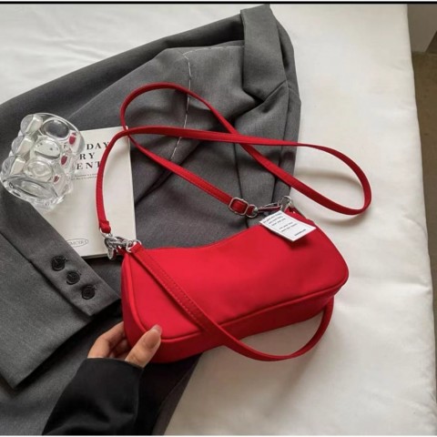 2025 Trendy Single Shoulder Bag for Women - Red Underarm Convenience