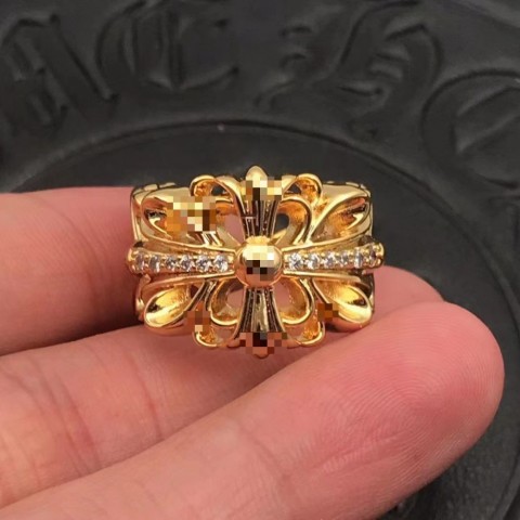 Vintage Cross-Iris Sterling Silver Unisex Ring for Couples - Timeless Jewelry