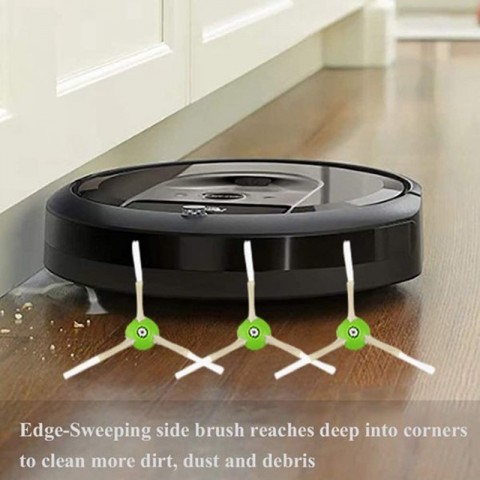 iRobot Roomba i3/i4/i6/i7/i8/E5/E6/E7 Replacement HEPA Filter & Main Side Brush