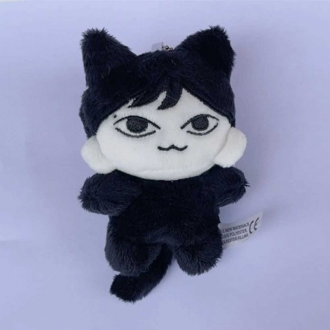 Kaii Plush Keychain from THE BOYZ - Boys' Resin Crystal Pillar Decor W250116
