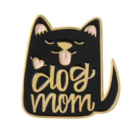Vintage Punk Style Metal Enamel Brooches for Women - Cat & Dog Design