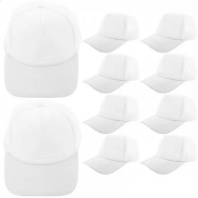 Premium Mesh Baseball Hats for Men and Women - Outdoor DIY Sublimation | 10 Pack