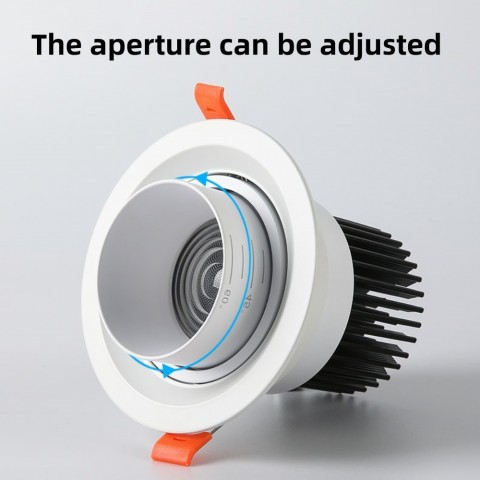 SmartFit Dimmable Embedded LED Downlights 5W-15W for Modern Living