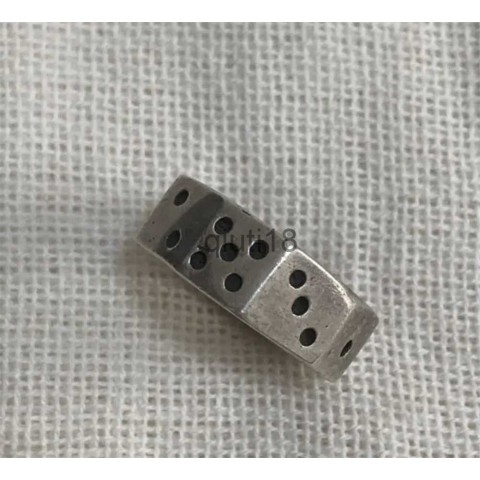 Band Rings Unisex Octagon Design with Plant Pattern - Stylish Jewelry for Men and Women